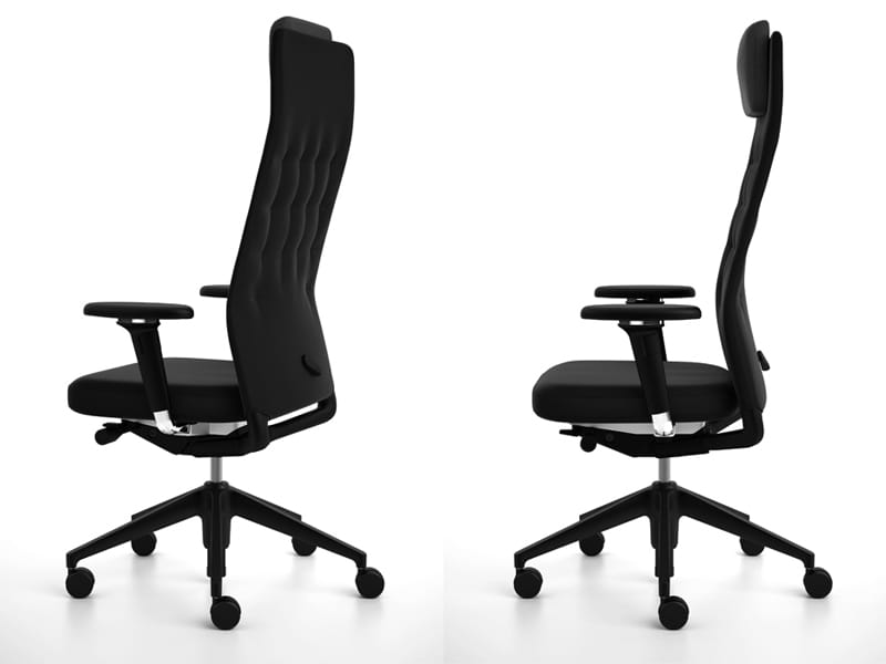 Офисное кресло с высокой спинкой из мягкой ткани VITRA ID Chair Concept ARCH-00082928 - Вид №4