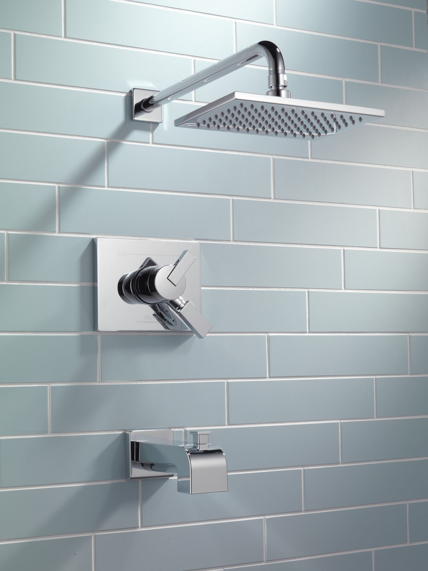 T17453 Для ванны и душа Monitor® 17 Series Delta Faucet Vero Хром - Вид №6