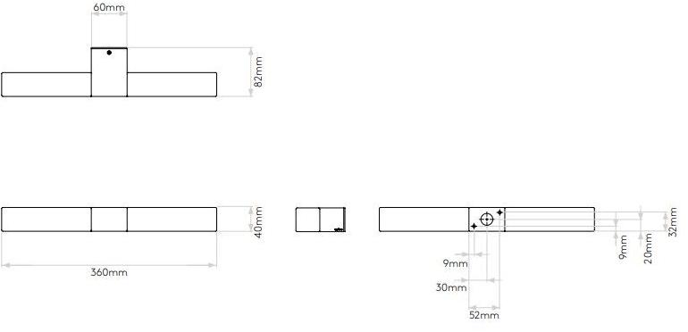 Astro Lighting Зеркальный светильник из цинка и стекла  1143004  - Вид №3
