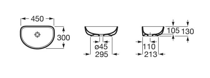 Керамическая столешница Roca Optica ARCH-00044015 - Вид №3