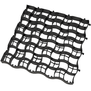 Runfloor Horses Сетка с высоким сопротивлением для уплотнения поверхностей для верховой езды. Geoplast