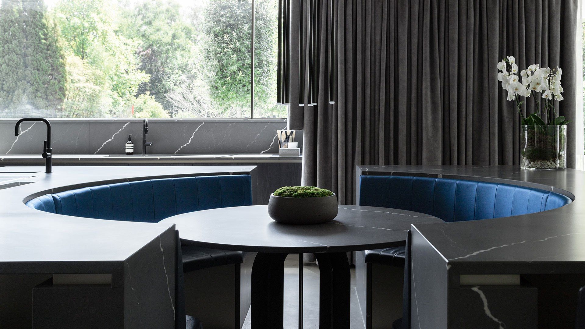 Кухня с островом со встроенными ручками TM Italia Cucine ARCH-00129249 - Вид №10