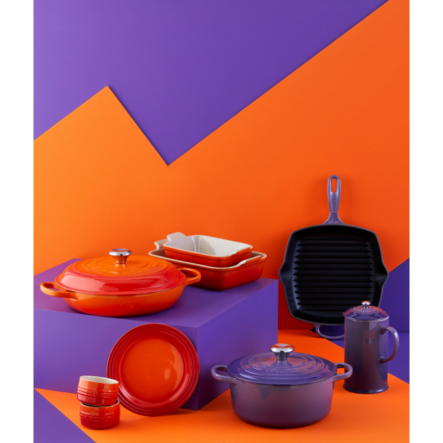 Кастрюля чугунная Le Creuset, Ø20 см, фиолетовая 21177207222430 - Вид №1