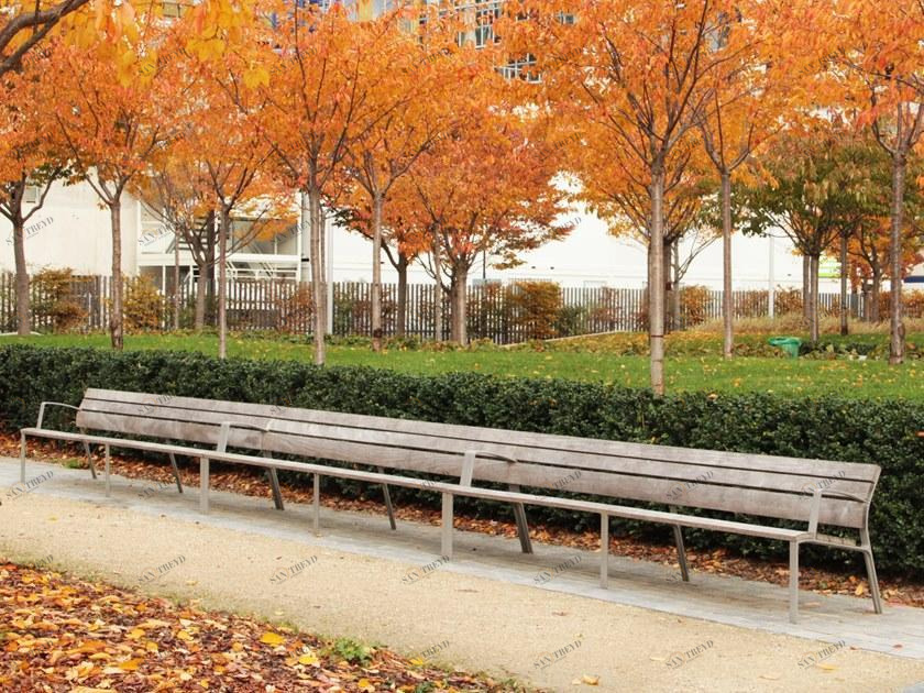 URBIDERMIS Скамья из дерева с подлокотниками со спинкой Neoromántico sun-id-1401626