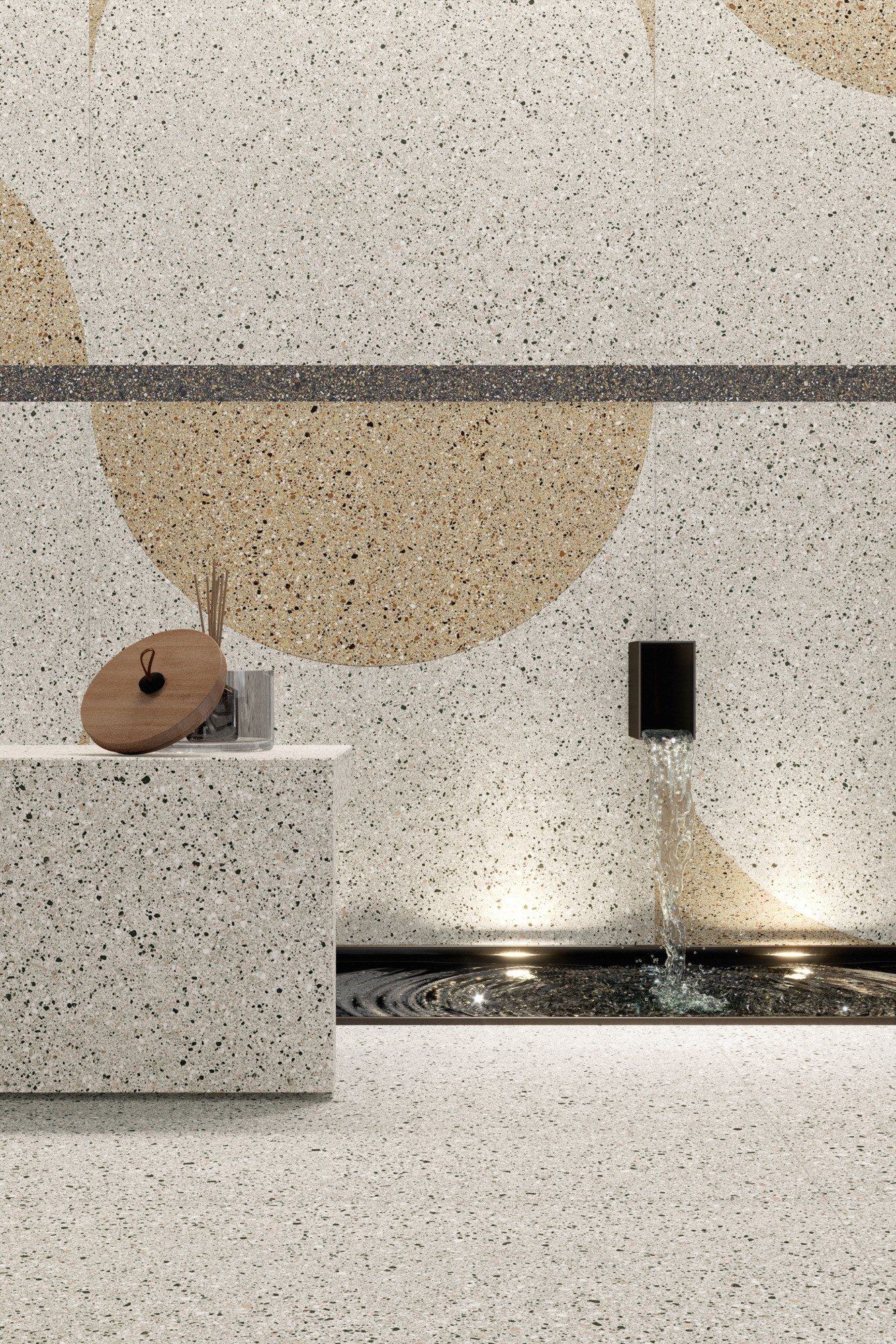 Пол / облицовка керамогранита для интерьера с эффектом камня ARIOSTEA академия полного тела ARCH-00058560 - Вид №8