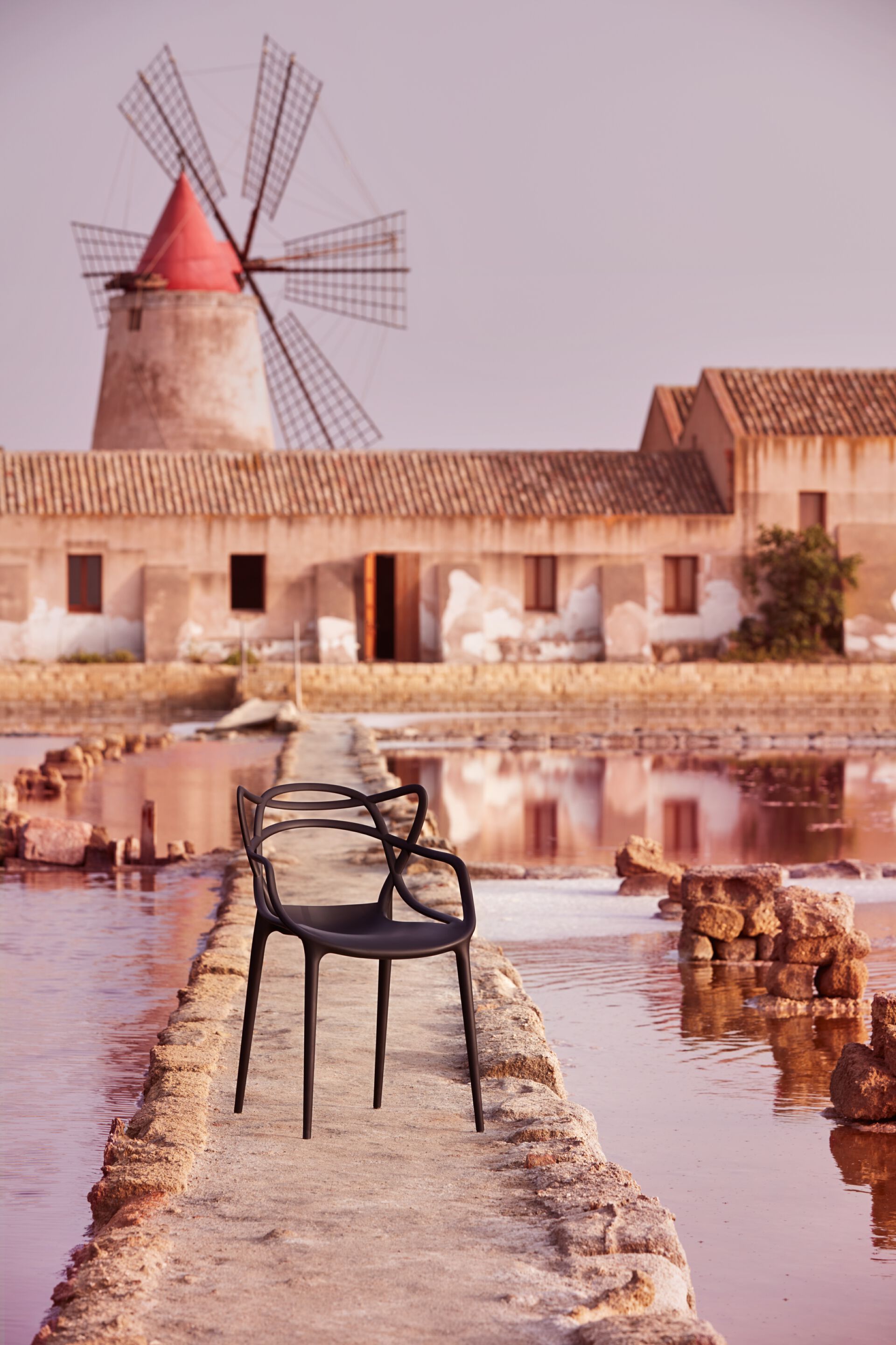 Штабелируемый стул из инженерного пластика с подлокотниками Kartell Masters ARCH-00054309 - Вид №31