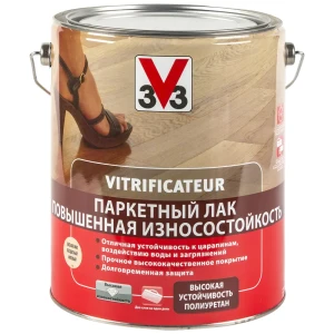 Лак паркетный V33 прозрачный 5 л
