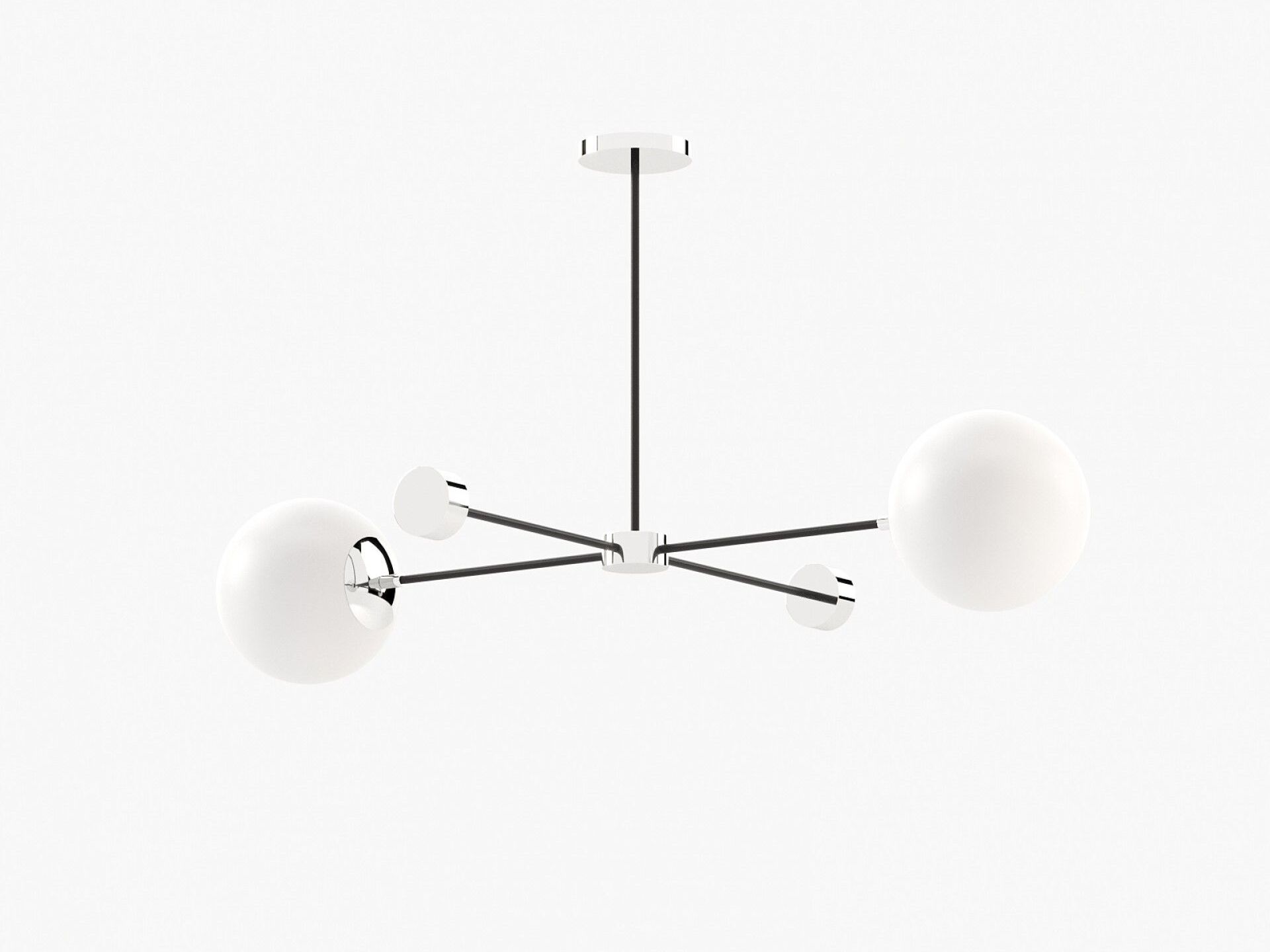 Подвесной светильник из нержавеющей стали и стекла Laskasas JANIS ARCH-00137299 - Вид №7