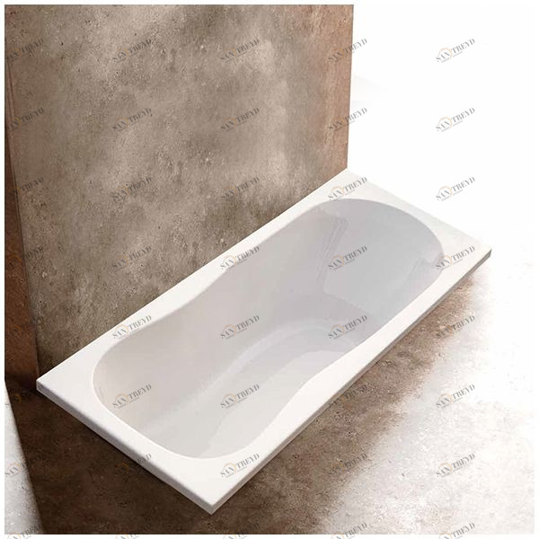 Ванна Gruppo treesse Alexia V1460-DX белая без гидромассажа  прямоугольная VTLV1460DX