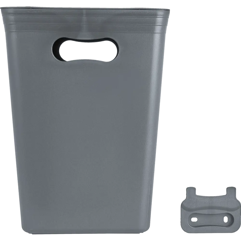 Контейнер для мусора Stockholm 19.5x24.5x33.3 см 10 л пластик цвет серый PLAST TEAM STLM-2006436 - Вид №5