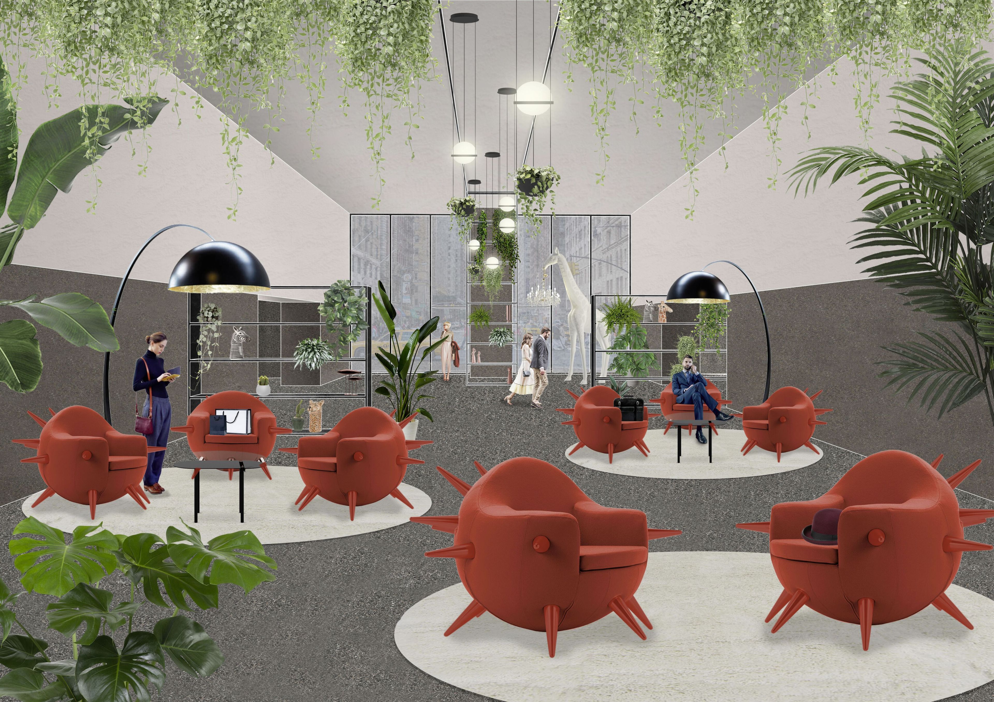 Кресло с наконечниками Adrenalina бомба ARCH-00124171 - Вид №2