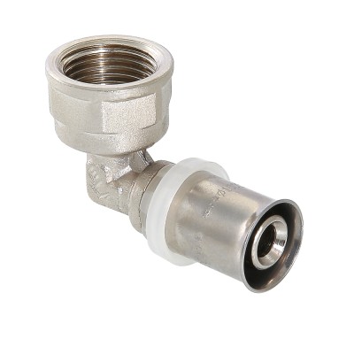 VTm.252.N.002004 Пресс-фитинг – угольник с переходом на внутреннюю резьбу Valtec 20 мм х 1/2" 