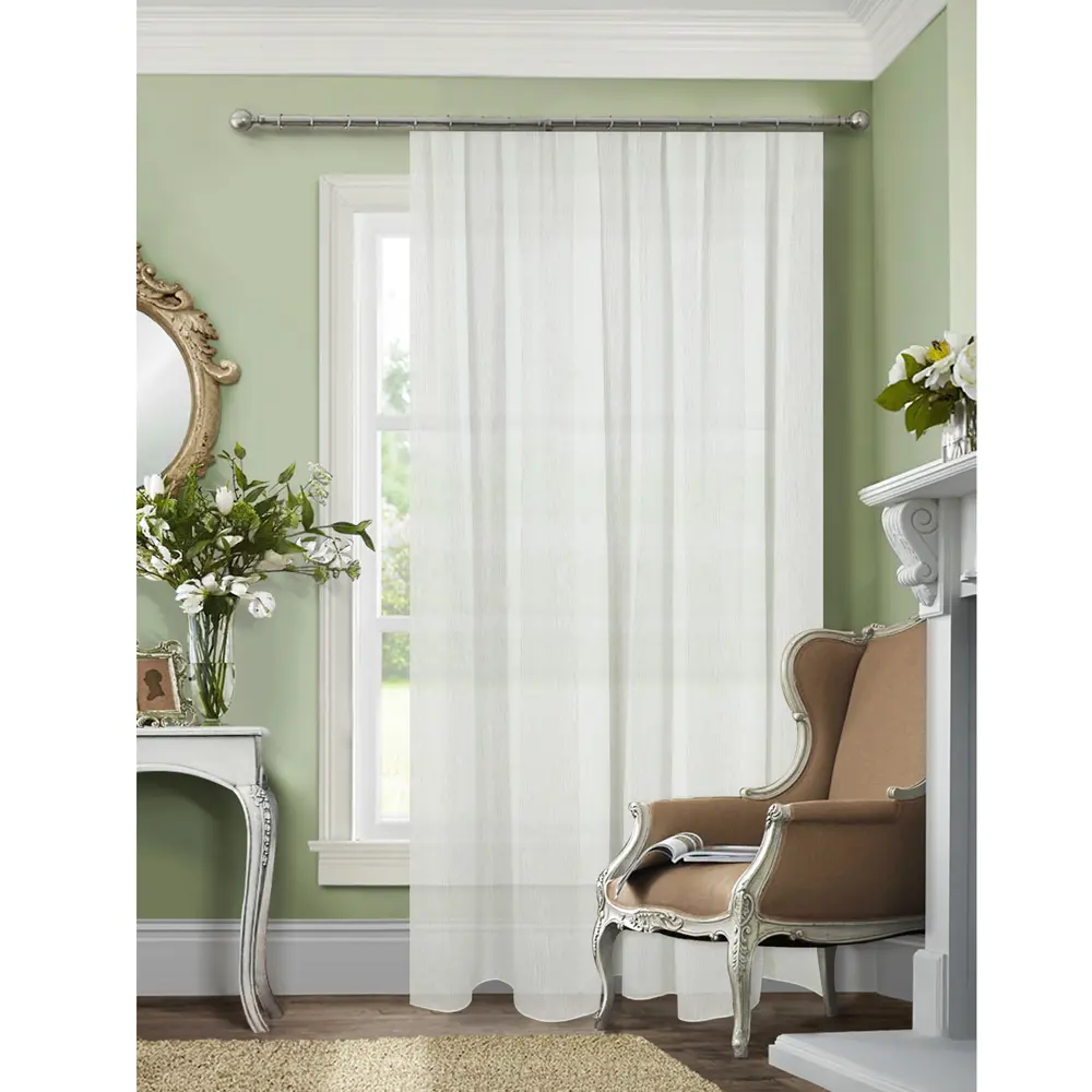 Santreyd Тюль Кристалон - воздушная ткань для элегантных штор цвет экрю 84765859 STLM-0054892 - Вид №2