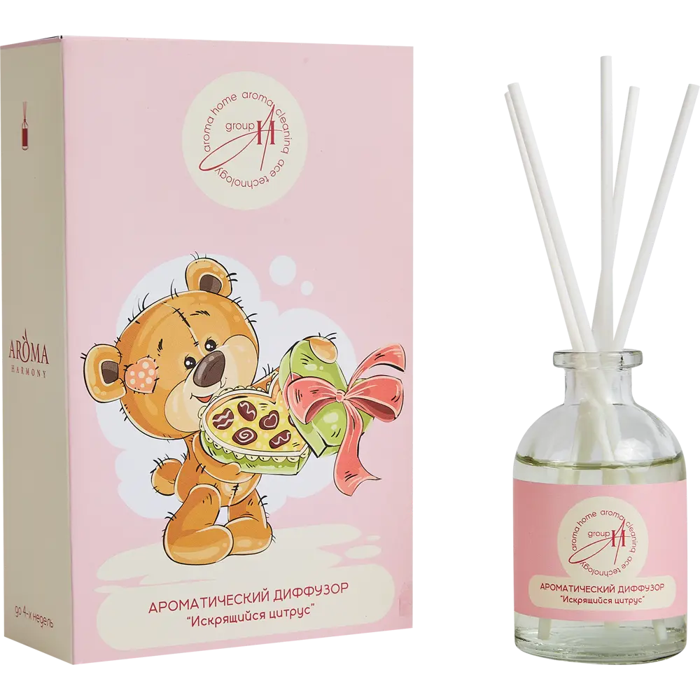 Ароматический диффузор Aroma Harmony Искрящийся цитрус 50 мл STLM-2042178