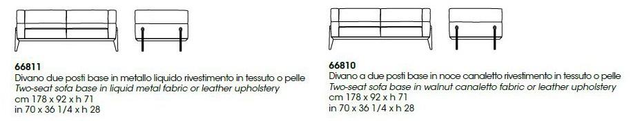 Giorgetti 2-местный тканевый диван Ago sun-id-1502809 - Вид №3