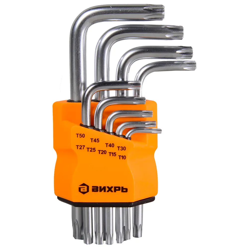 Набор имбусовых ключей Вихрь Torx 9 предметов 10-50 мм 87482343 STLM-1565474 - Вид №1