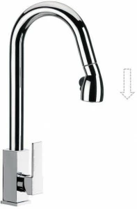 Remer Rubinetterie Смеситель для кухни с вытяжным душем Gourmet Q 86