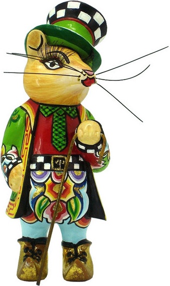 10639306 Goebel Скульптуpа Мышонок"Малыш Альфpед"10см Композит 