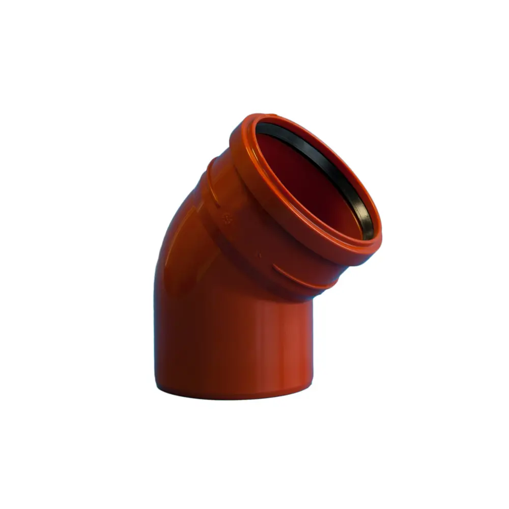 Отвод наружный 45° 200 мм полипропилен PESTAN STLM-2156253