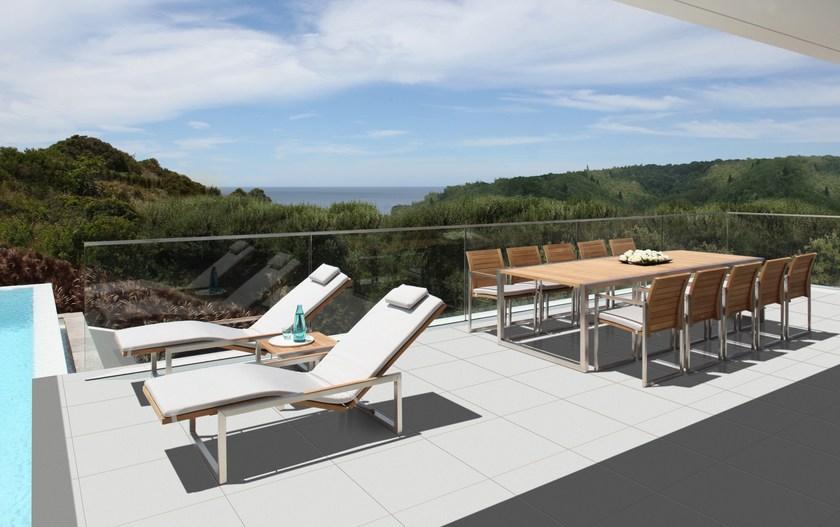 Royal Botania Садовые санки из тика с подлокотниками Ninix sun-id-1457240 - Вид №1