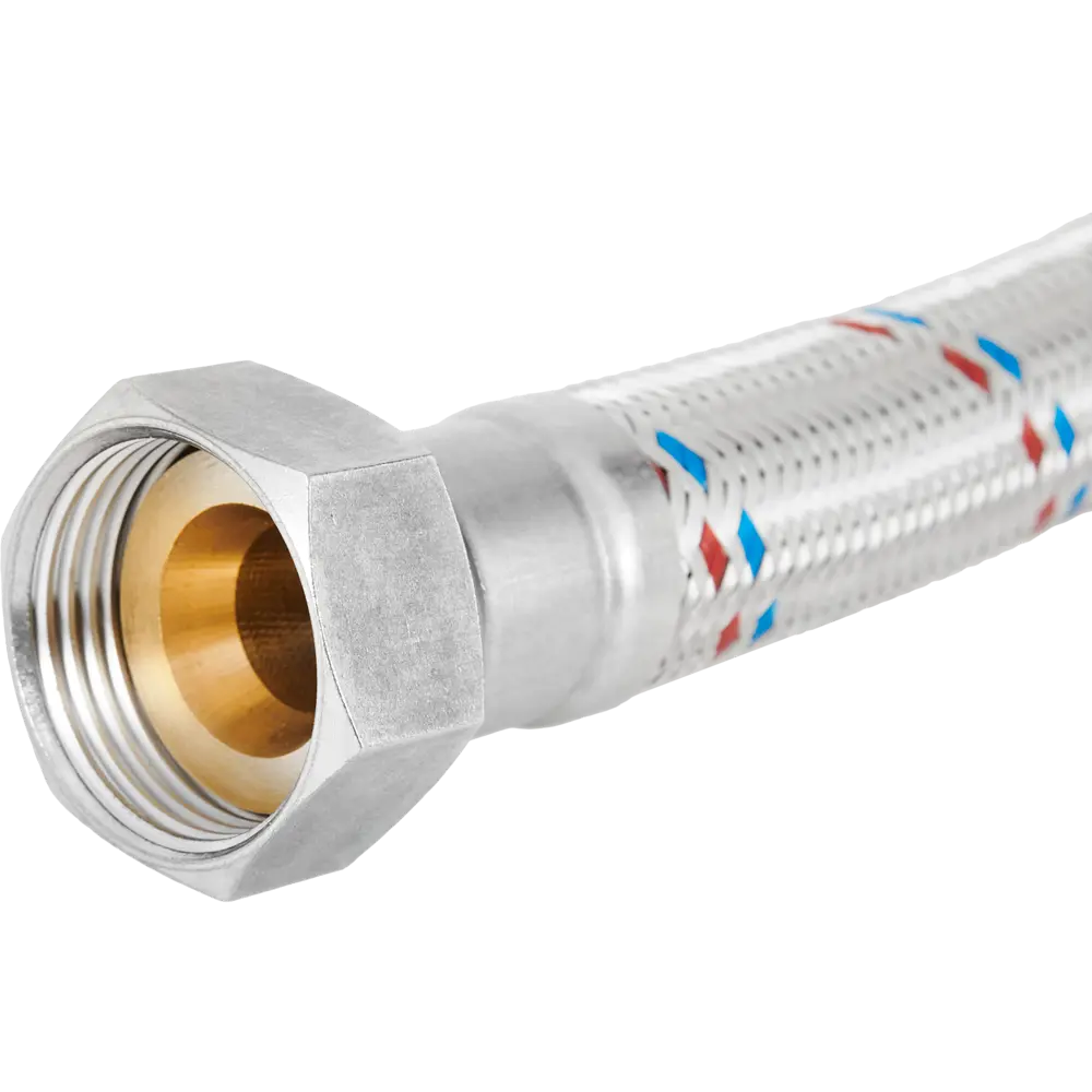 Гибкая подводка для воды ДТРД 1" внутренняя резьба 60 см STLM-2201683 - Вид №3