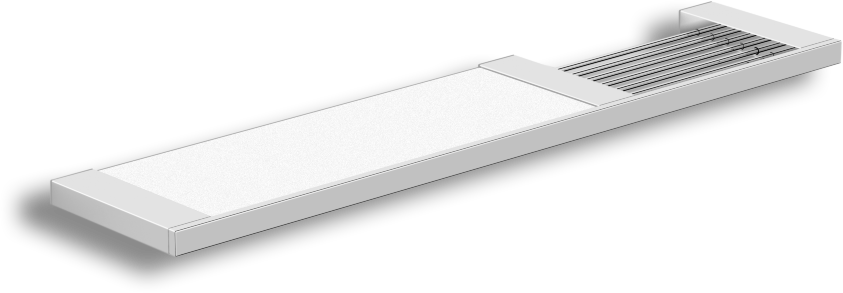 31060C Душевая полка подвесная цвет хром LANGBERGER VICO