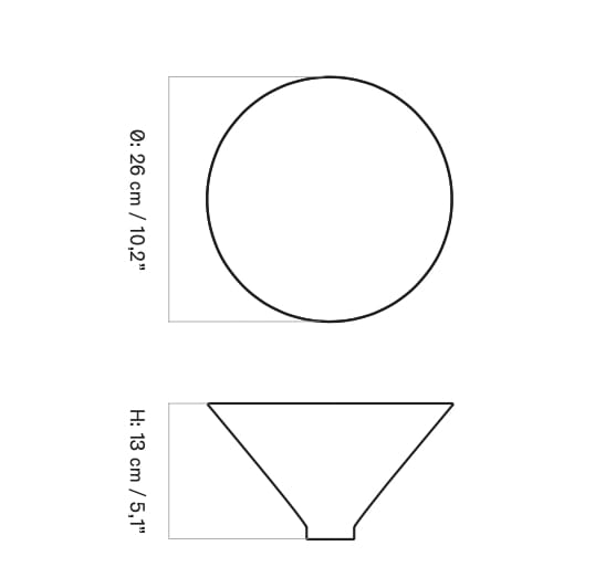 Алюминиевые центральные части Audo Copenhagen TAPER ARCH-00087997 - Вид №12