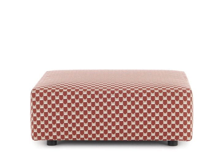 Ткань съемный квадратный садовый пуфик Kartell Plastics ARCH-00094094 - Вид №3