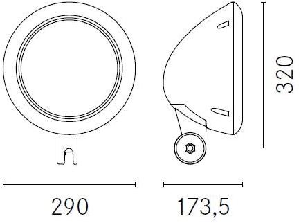 Cariboni group Регулируемый светодиодный проектор для улицы Sigma sun-id-1496637 - Вид №3