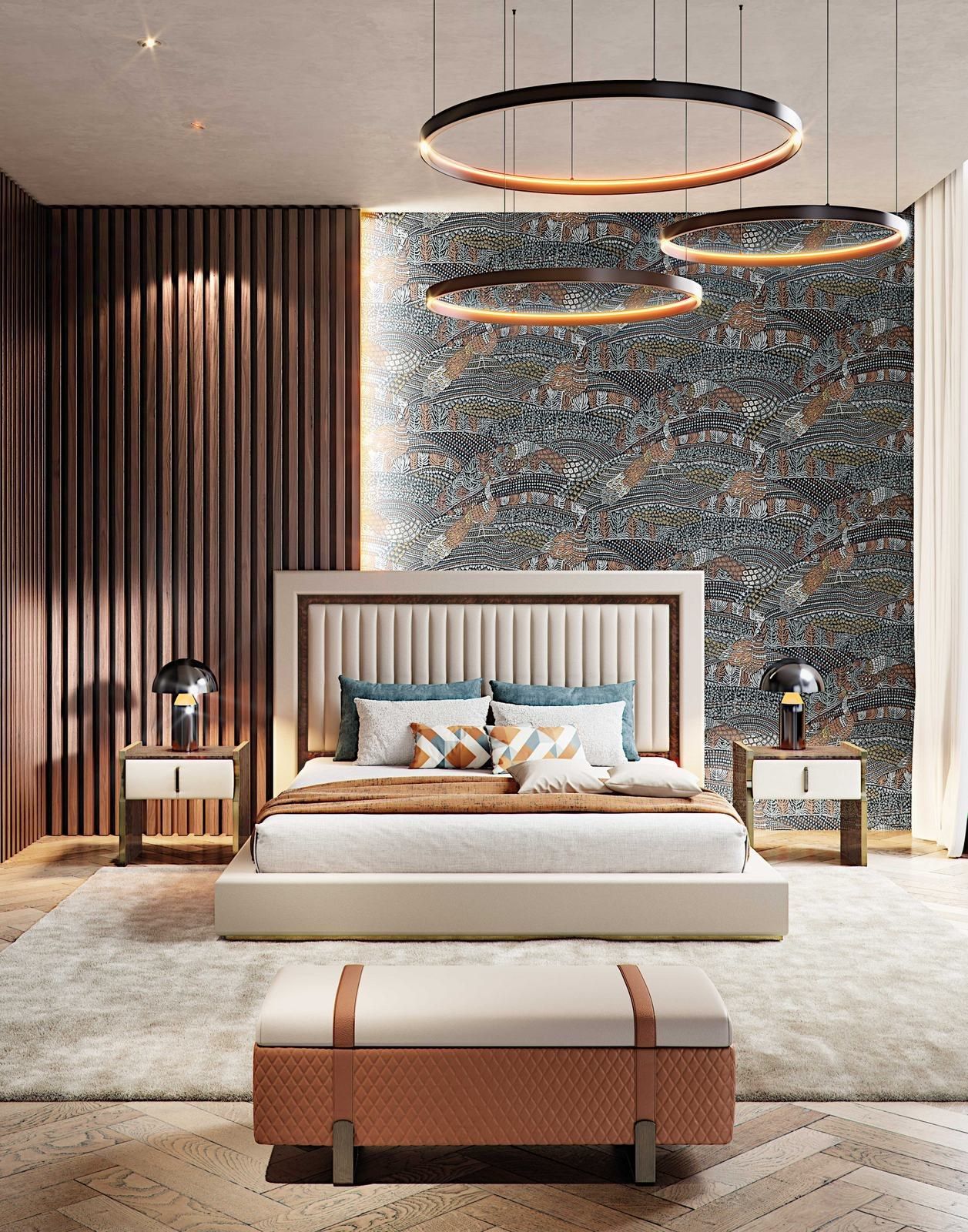 Деревянная прямоугольная тумбочка с ящиками Capital Collection ARCH-00106557 - Вид №2