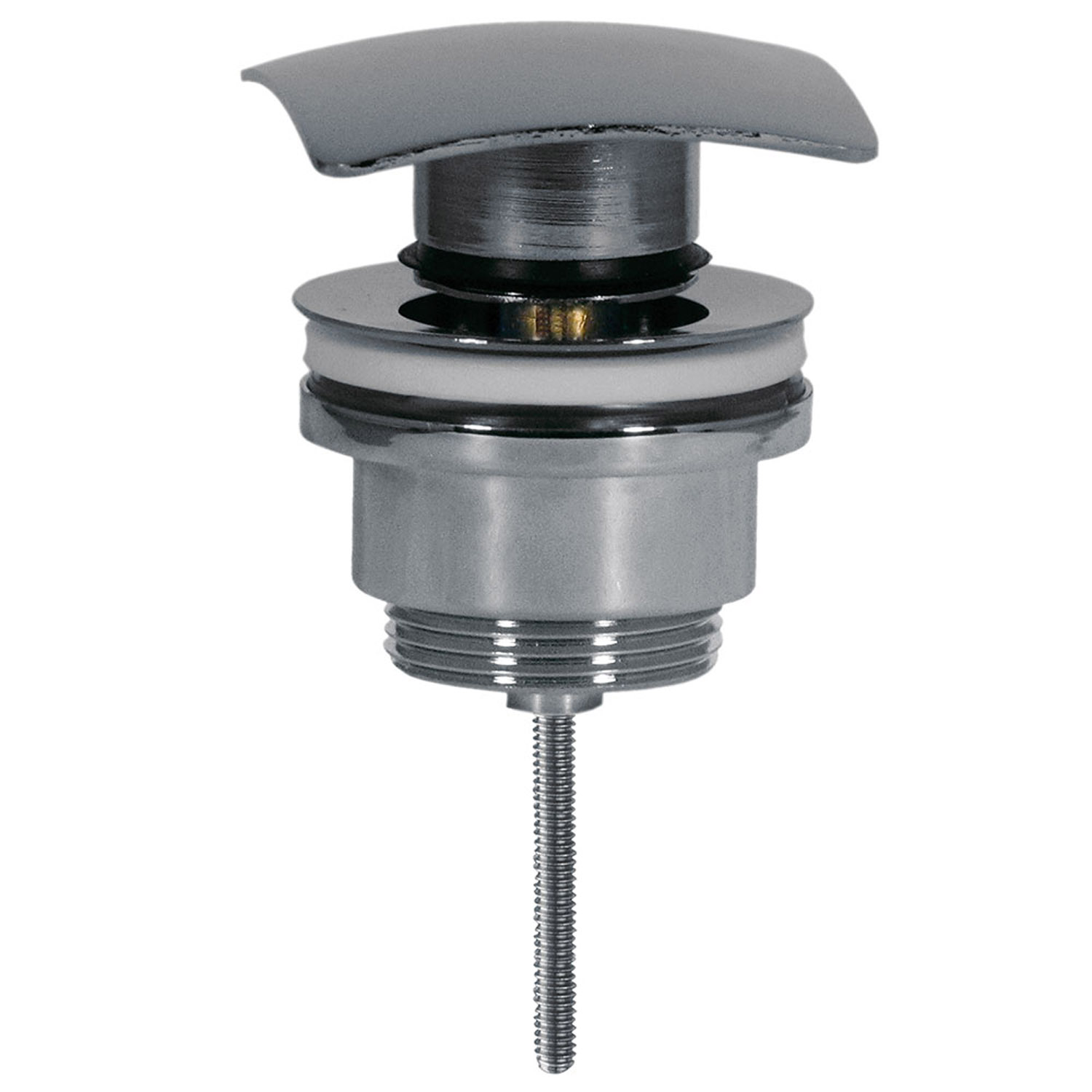 Простой и быстрый сливной клапан для умывальника Click-clack-13434010 TRES Drain