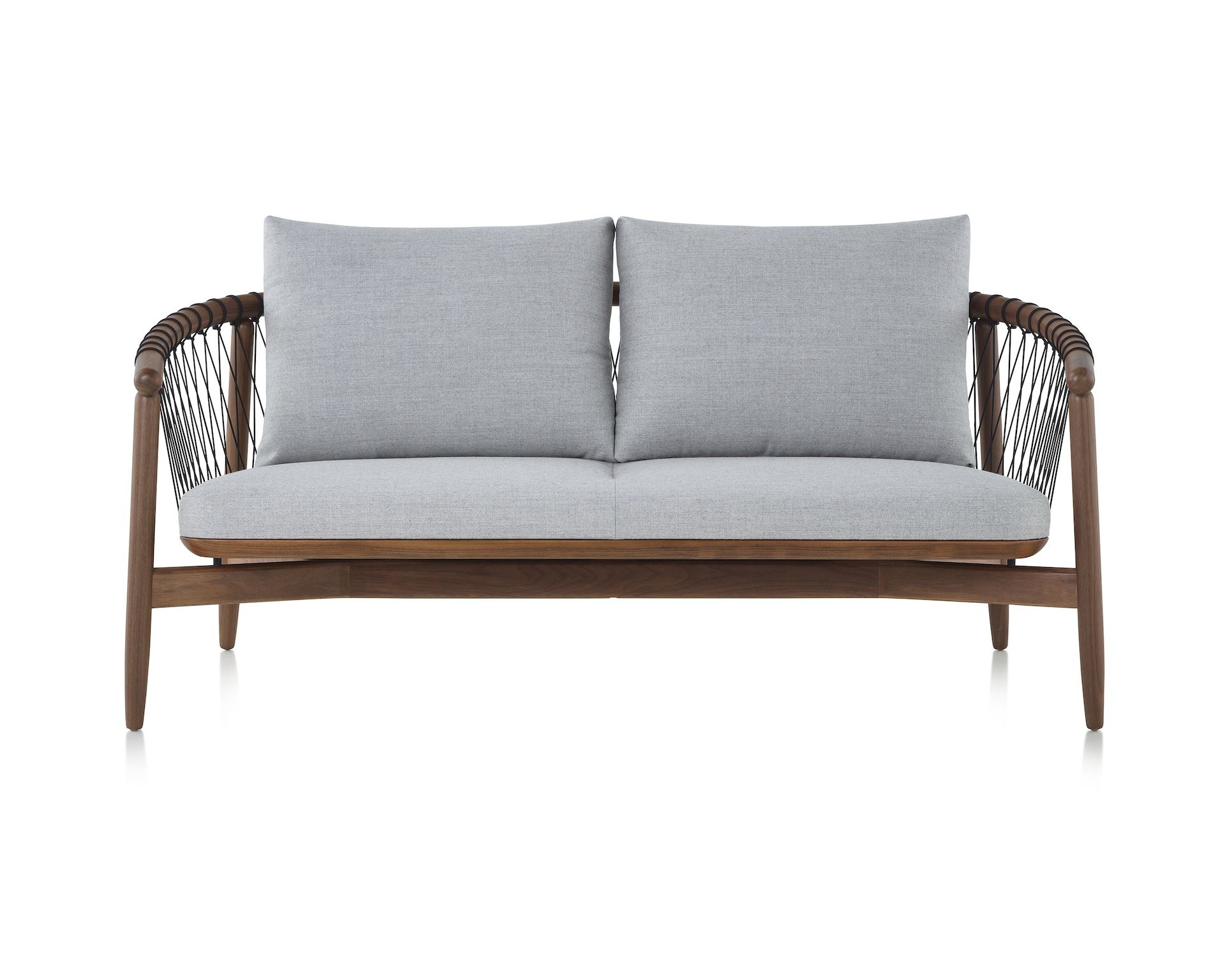 2-местный деревянный и тканевый диван Herman Miller Crosshatch ARCH-00119966 - Вид №17