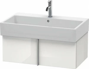 VA612702222 Тумбочка подвесная Vero Air #VA6127 784 x 431 мм Белый глянцевый декор