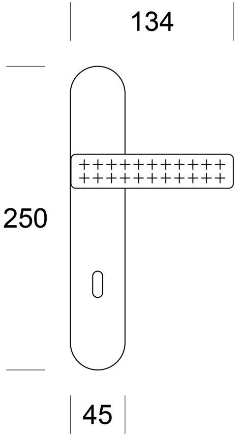Ento Ручка из латуни на розетке Mabelle 6150 - Вид №6