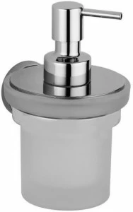 RUBINETTERIE STELLA Настенный дозатор мыла из матового стекла Sirius D020