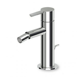 ZGL386 Смеситель для биде, однорычажный, с аэратором, сливной слив 11/4 ", гибкие соединения. Zucchetti Gill