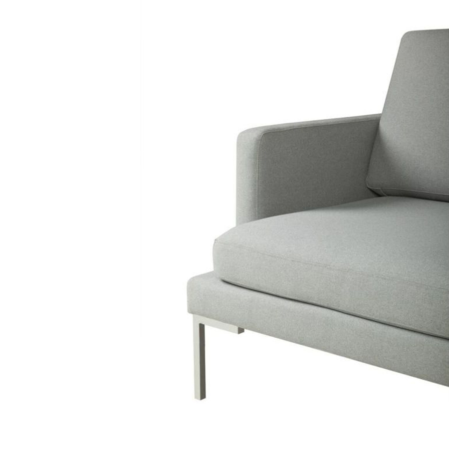 Кресло Ludvig, светло-серое Sits S1376 - Вид №5