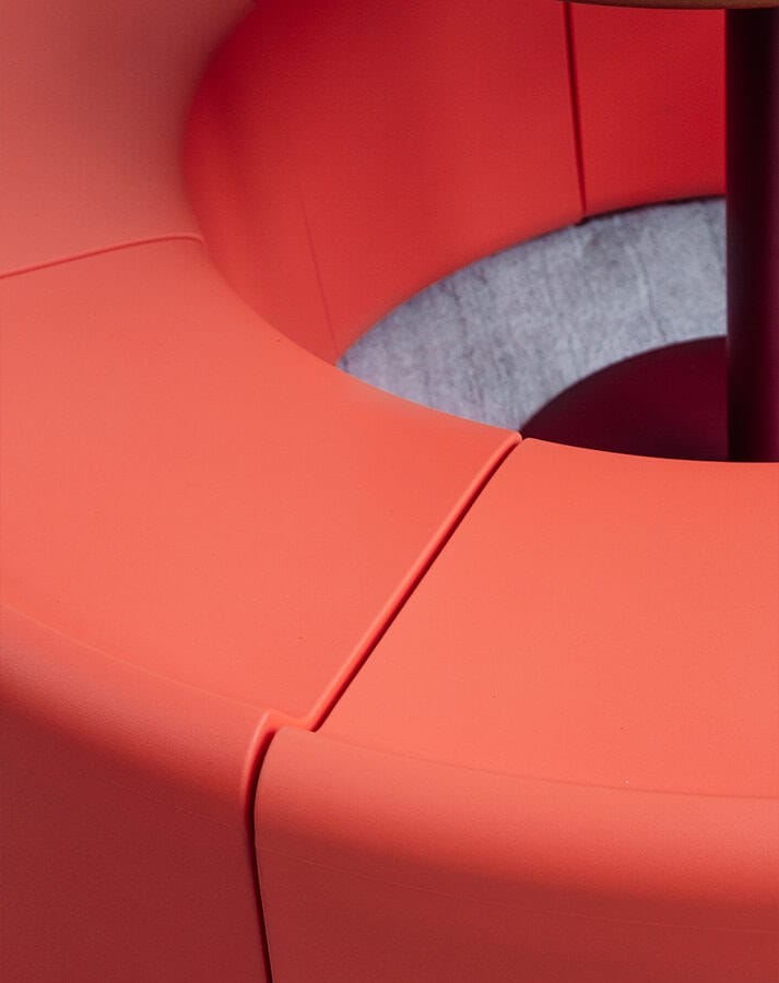 Экологически чистый полиуретановый стул с огнестойкой прокладкой Bõln Sarek ARCH-00010034 - Вид №10