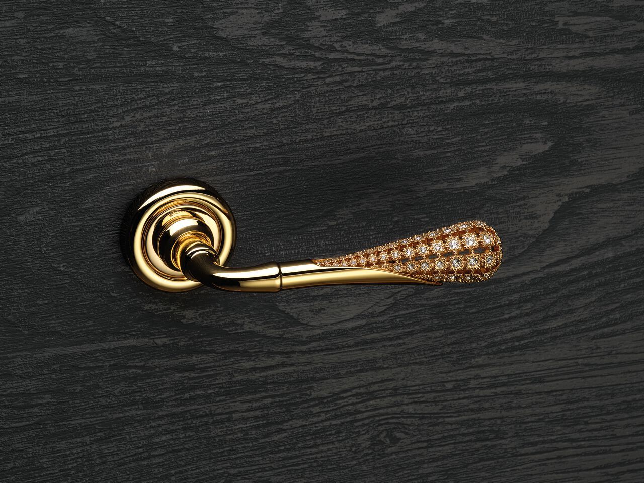 Латунная ручка с кристаллами Swarovski® LINEA CALI' Feeling ARCH-00049197 - Вид №1