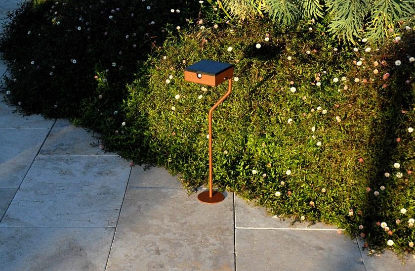 LYX Luminaires Напольный торшер на солнечных батареях из стали с эпоксидной краской sun-id-1354399 - Вид №2