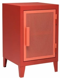 Tolix Тумбочка стальная квадратная Vestiaires perforés