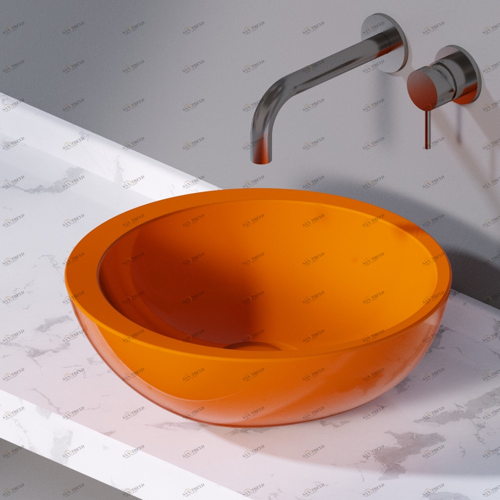 L244114 Накладная раковина на столешницу  круглая A. e T. Italia SPOT AeT ITALIA