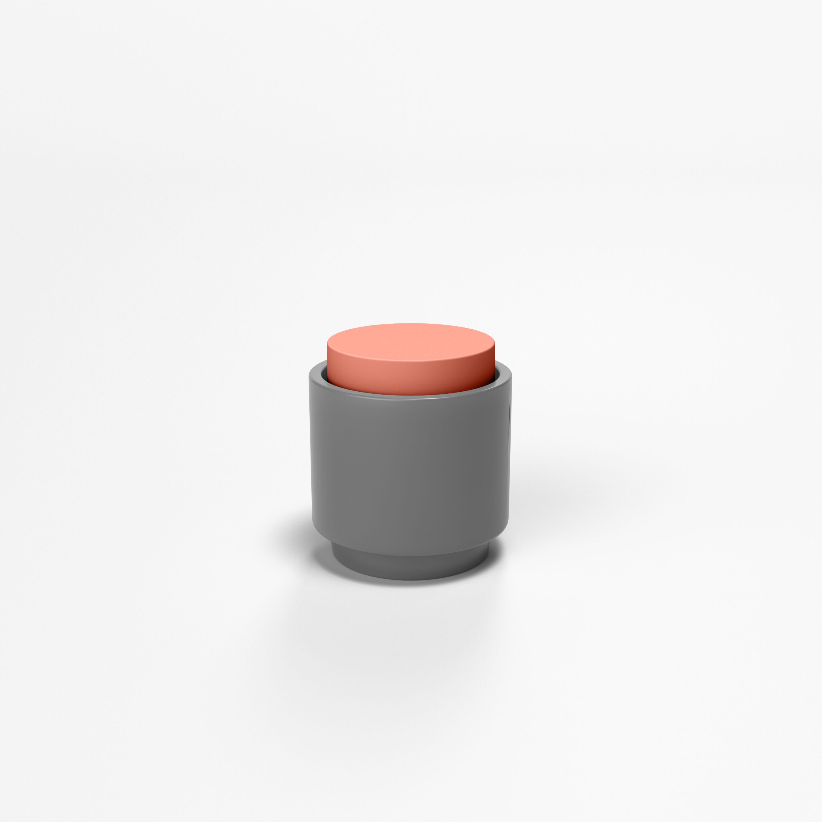 Пуф круглый армированный пластиковый контейнер SIXINCH TINGLE ARCH-00068651 - Вид №21