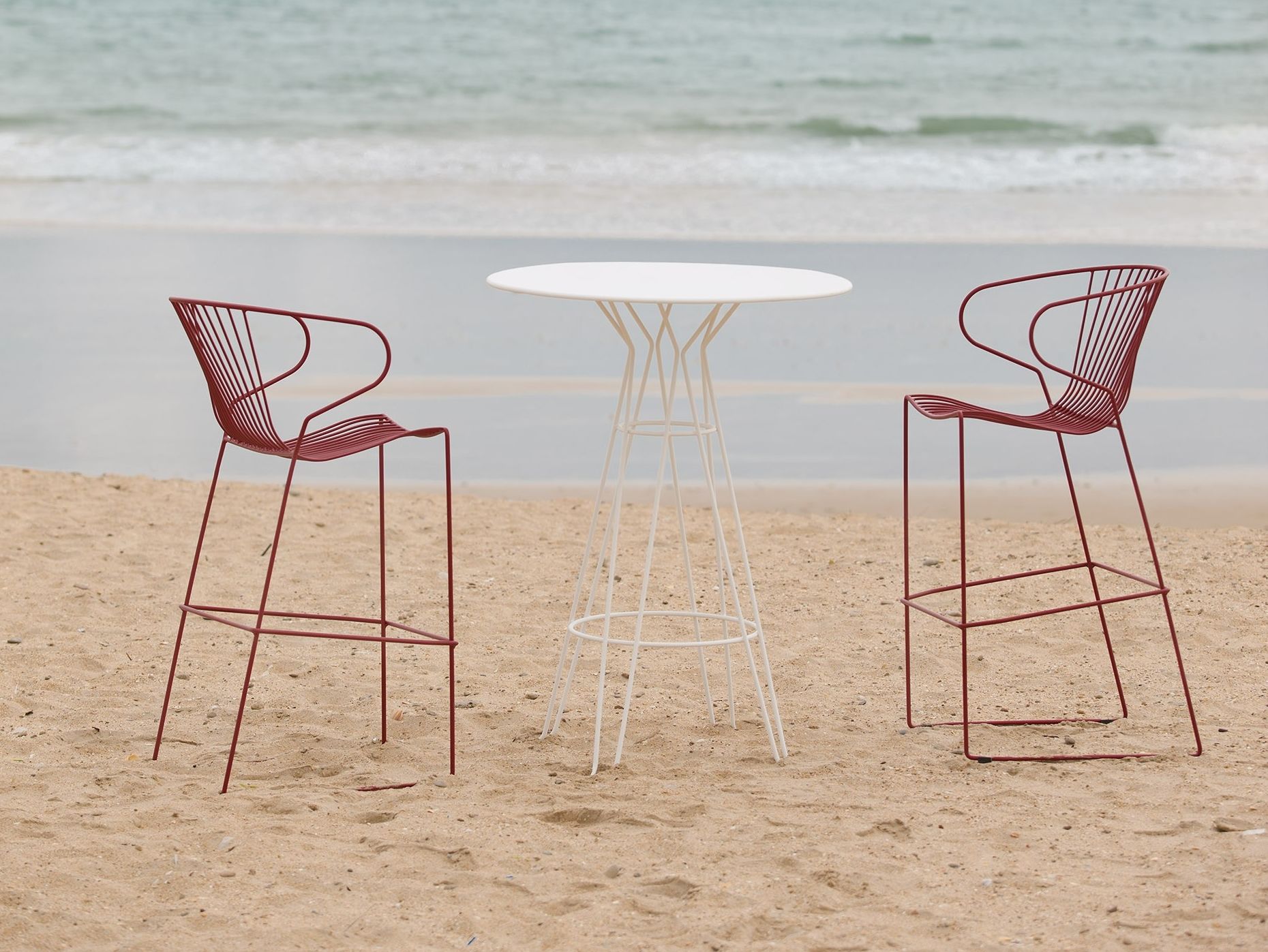 Стальной садовый стул с подлокотниками iSimar Bolonia ARCH-00047054