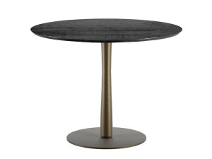 Круглый деревянный стол