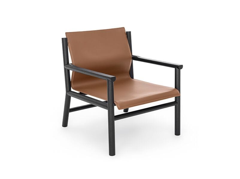 Кожаное кресло с подлокотниками HC28 maison SIO ARCH-00088610