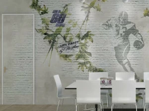 GLAMORA Виниловые обои под кирпич Traces