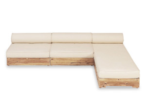 Sunbrella® садовый диван с полуостровом