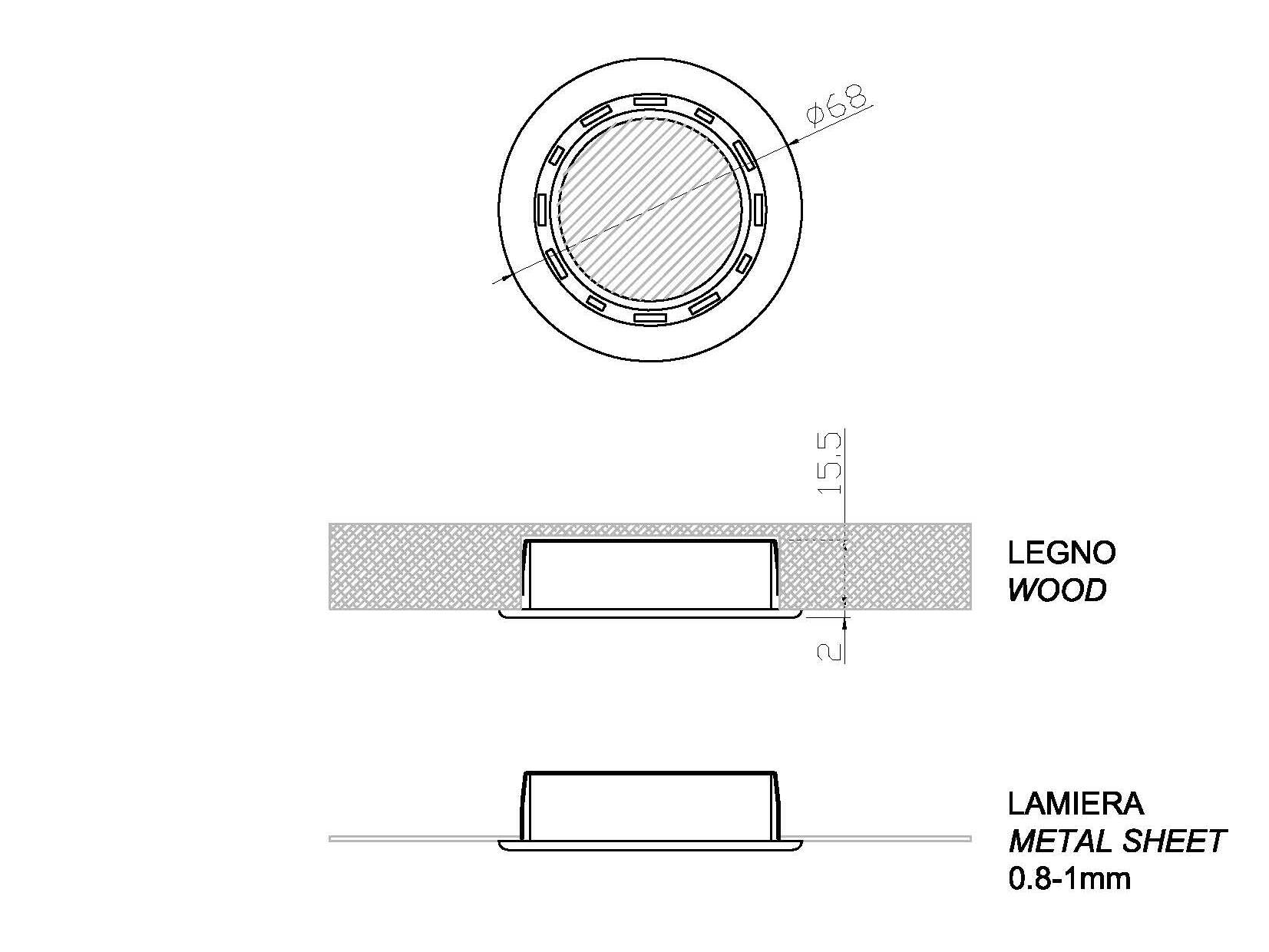 Металлический светодиодный светильник с регулируемой яркостью Metalarredo LITHOS ARCH-00005135 - Вид №1