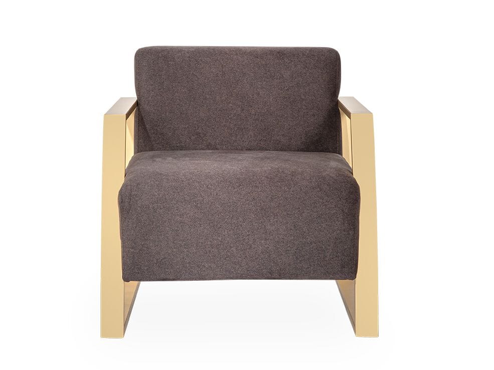 Тканевое кресло с подлокотниками NDESIGN Chocolate ARCH-00118155 - Вид №1